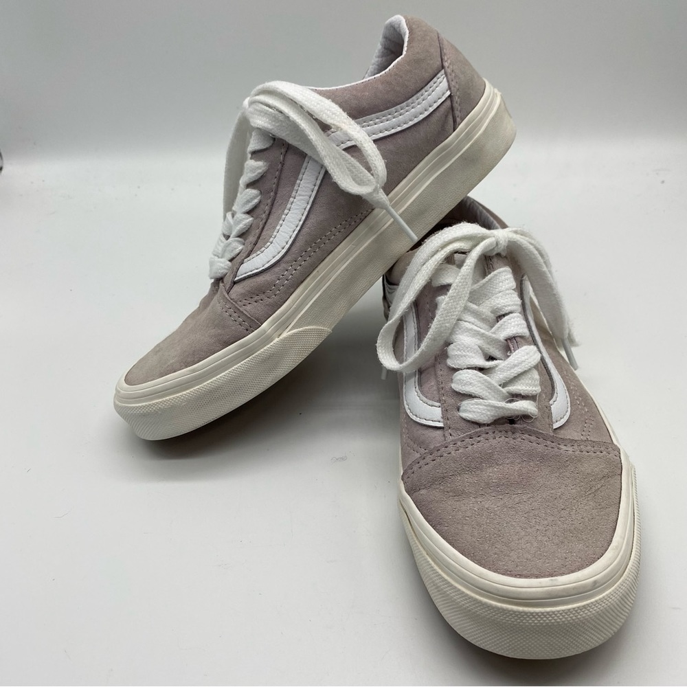 Vans Pig Skin Suede Old Skool Heiq Ecr Dry Skater Sneakers 4 m 5.5 w